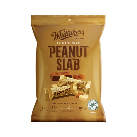 Whittaker's Chocolates - Mini Slabs - Peanut Slab